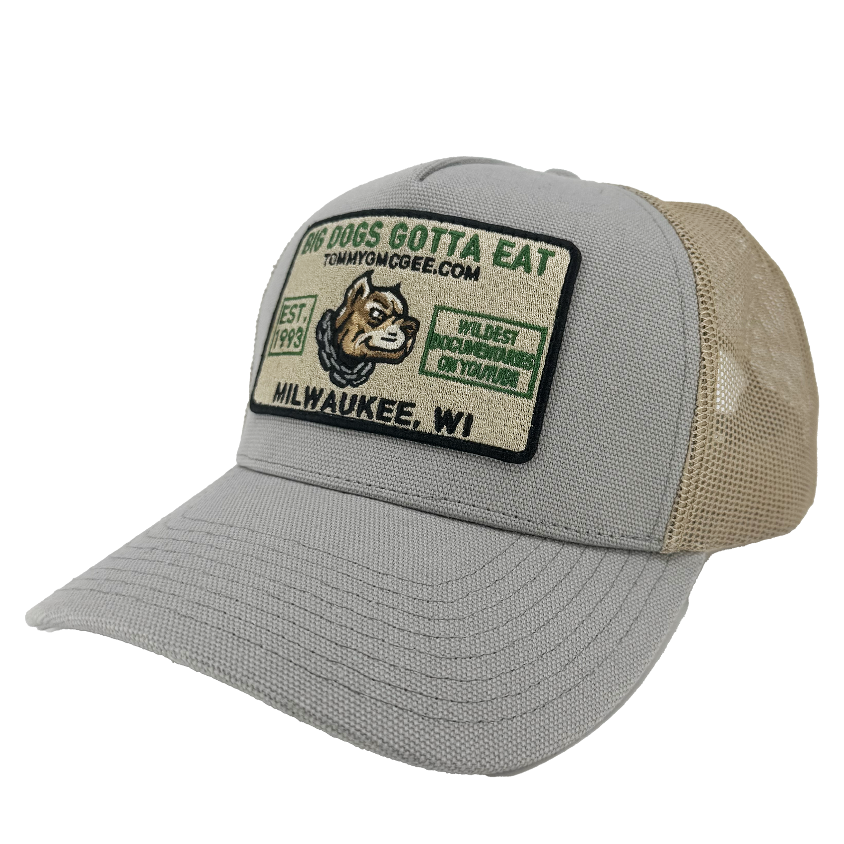 Big Dog Canvas Trucker Hat