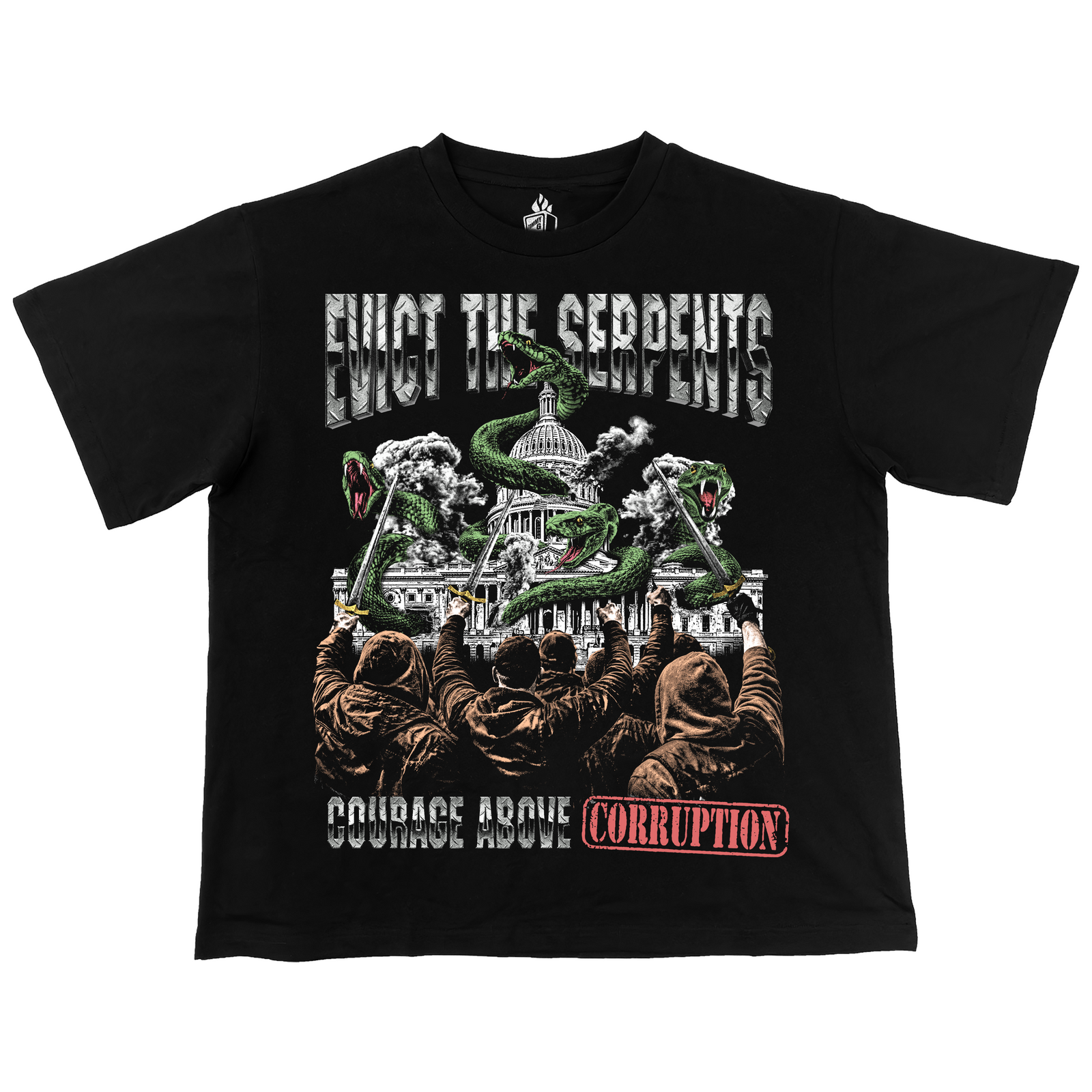 Evict The Serpents T-Shirt (PRE-ORDER)
